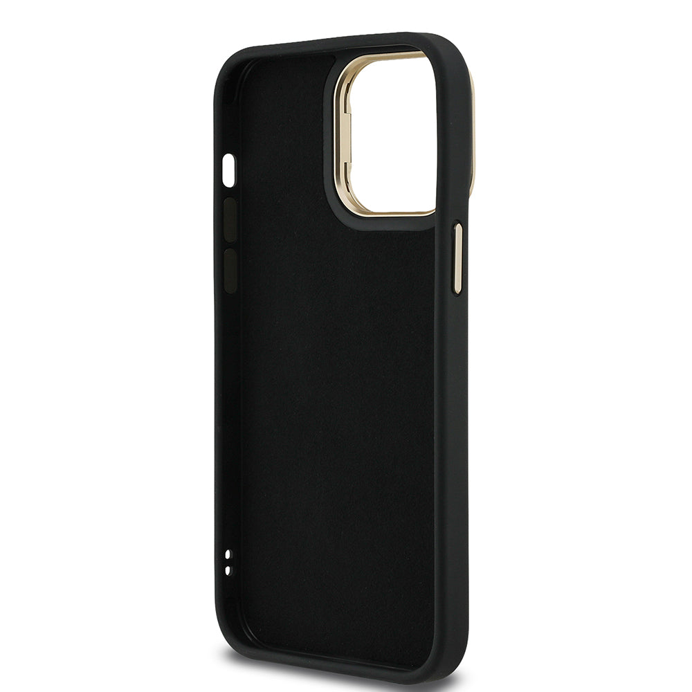 Guess iPhone 14 Pro Max Orjinal Lisanslı PU Deri 4G Desenli Metal Büyük 4G ve Yazı Logolu Kamera Standlı Kılıf Guess iPhone 14 Pro Max Orjinal Lisanslı PU Deri 4G Desenli Metal Büyük 4G ve Yazı Logolu Kamera Standlı Kılıf
